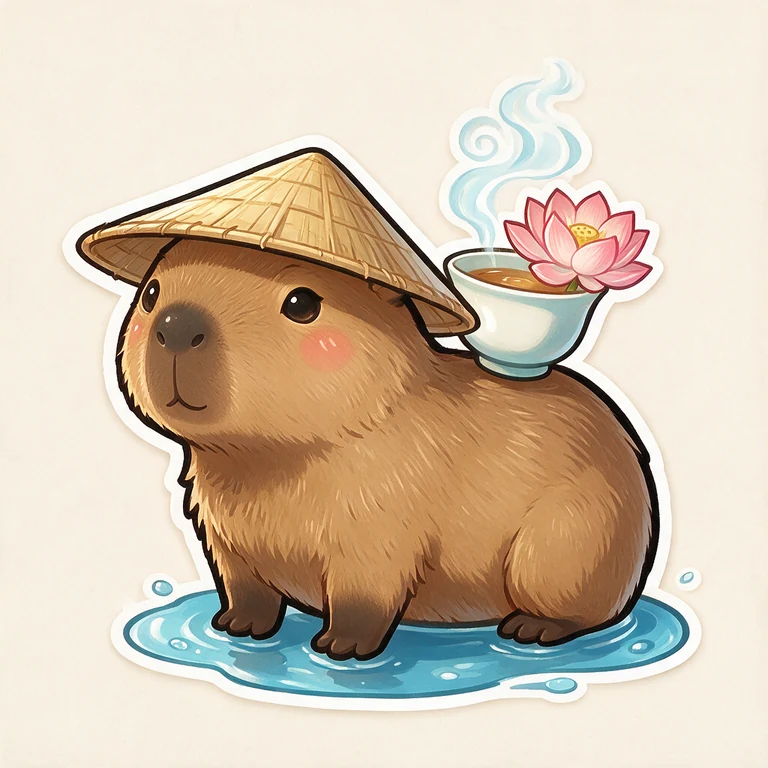 水豚成年